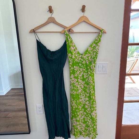 Emili Sun Dress in Le Bon Floral & Apple Green (Size Medium) - Picture 5 of 5